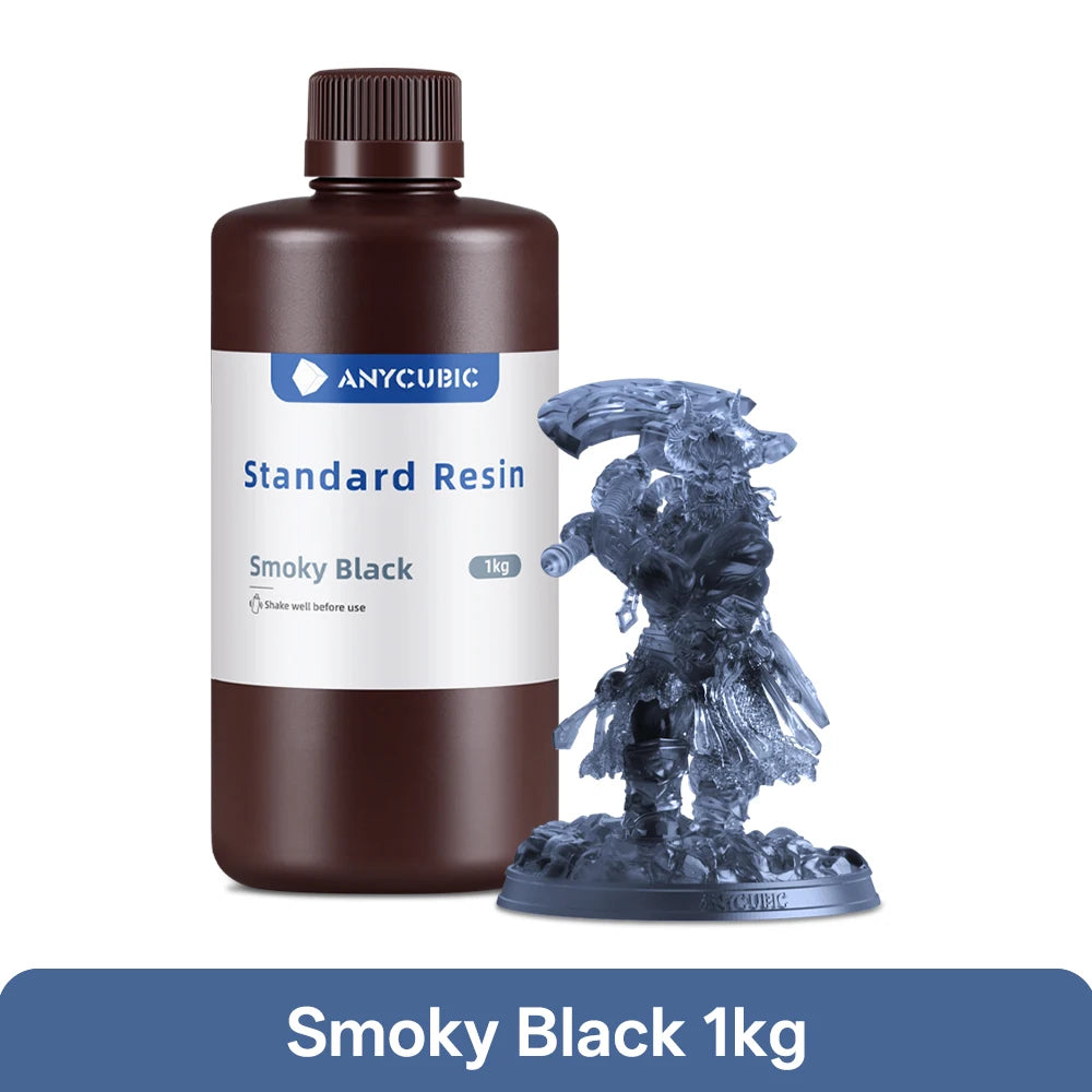 ANYCUBIC 1kg/10kg Liquid Photopolymer Standard Resin 405nm UV Resin For 3D Printer LCD Printing Resin Material For Photon Mono